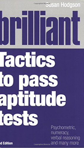 Brilliant Tactics to Pass Aptitude Tests