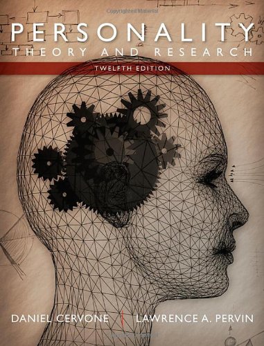 Personality: Theory and Research, 12th Edition