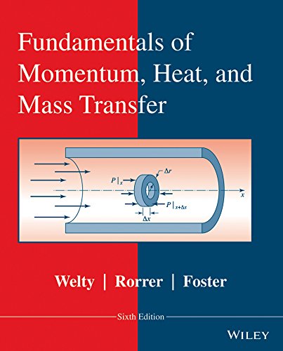Fundamentals of Momentum, Heat, and Mass Transfer, Revised