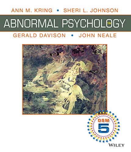 Abnormal Psychology: DSM-5 Update, Wiley International Edition