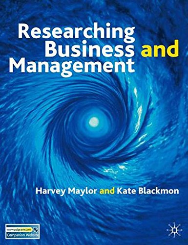 Researching Business and Management: A Roadmap For Success