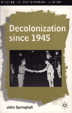 Decolonization since 1945