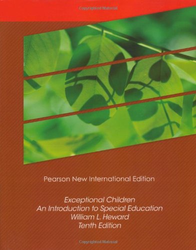 Exceptional Children: Pearson New International Edition