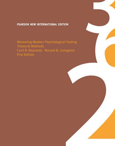 Mastering Modern Psychological Testing: Pearson New International Edition