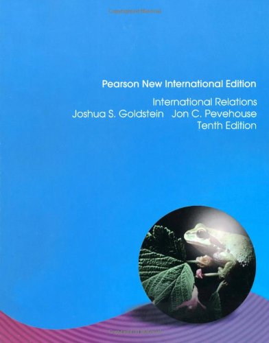 International Relations, 2012-2013 Update: Pearson New International Edition