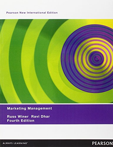 Marketing Management: Pearson New International Edition