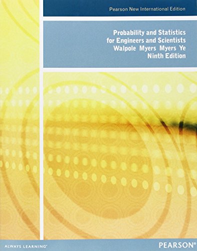 Probability and Statistics for Engineers and Scientists: Pearson New International Edition