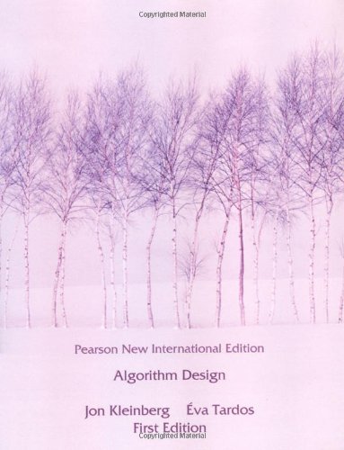 Algorithm Design: Pearson New International Edition