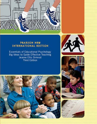 Essentials of Educational Psychology: Pearson New International Edition