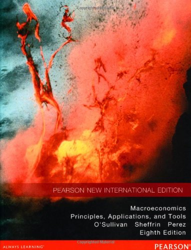 Macroeconomics: Pearson New International Edition