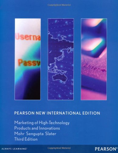 Marketing of High-Technology Products and Innovations: Pearson New International Edition