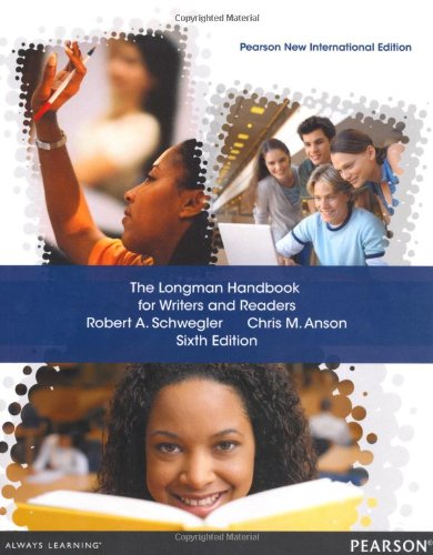 The Longman Handbook for Writers and Readers: Pearson New International Edition