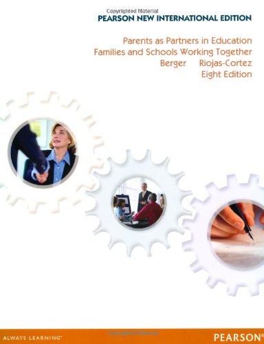 Parents as Partners in Education: Pearson New International Edition