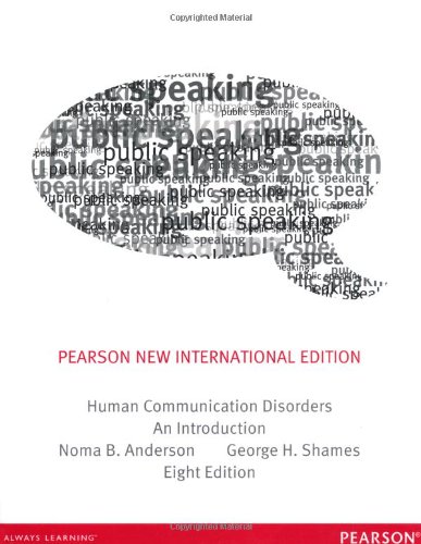 Human Communication Disorders: Pearson New International Edition