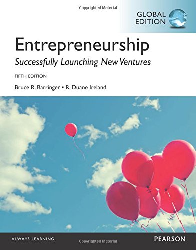 Entrepreneurship, Global Edition