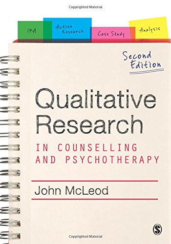 Qualitative Research in Counselling and Psychotherapy