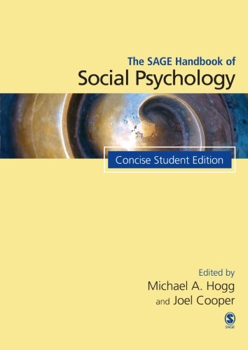 "The SAGE Handbook of Social Psychology


"