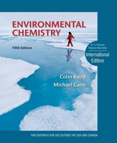 CourseSmart International e-Book for Environmental Chemistry