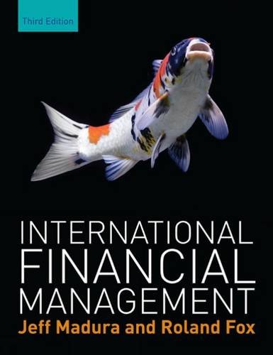 3I EBK International Financial Management