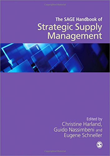The SAGE Handbook of Strategic Supply Management