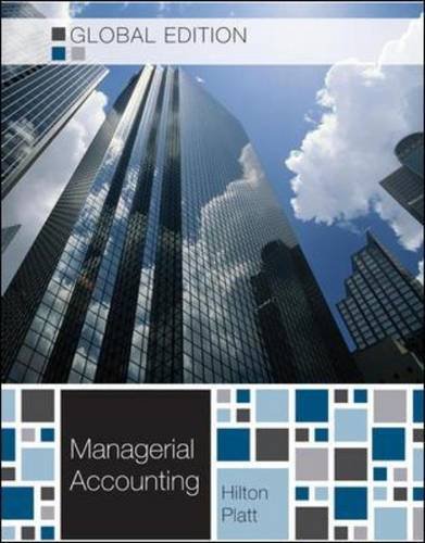 Managerial Accounting - Global edition