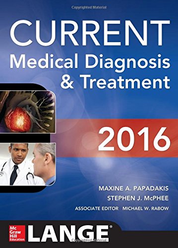 CURRENT Medical Diagnosis and Treatment 2016 (Lange Current)