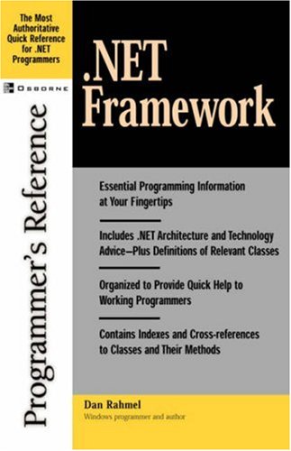 .Net Framework Programmer s Reference