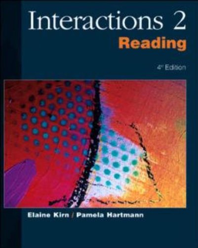 Interactions 2 Reading SB: Student Book Level 2