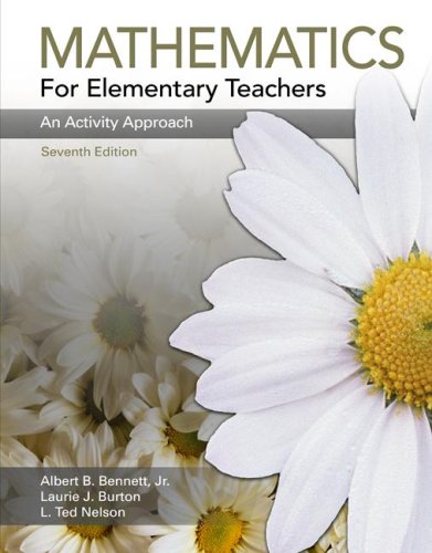 Mathematics for Elementary Teachers: An Activity Approach