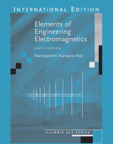 Elements of Engineering Electromagnetics:International Edition