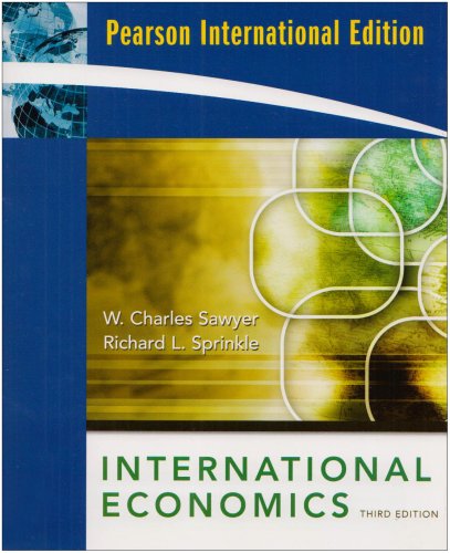 International Economics:International Edition