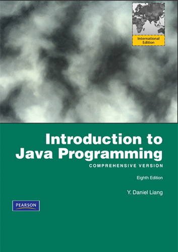 Introduction to Java Programming, Comprehensive:International Edition