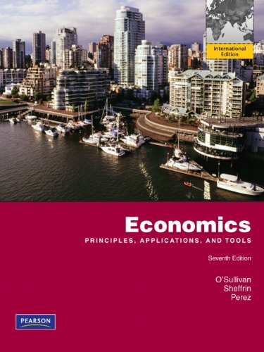 Economics: Principles, Applications and Tools