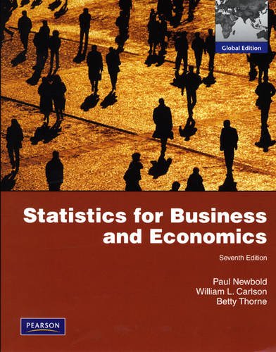 Statistics for Business and Economics: Global Edition