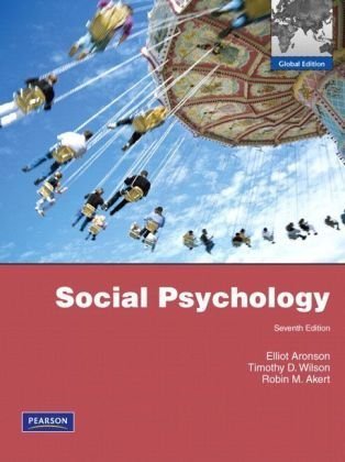 Social Psychology:Global Edition