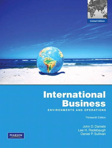 International Business: Economics and Operations