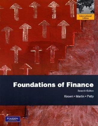 Foundations of Finance:International Edition