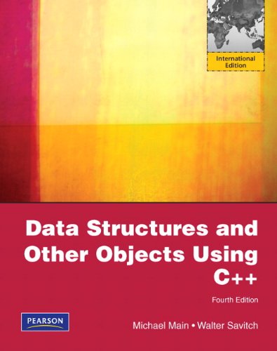 Data Structures and Other Objects Using C++: International Version
