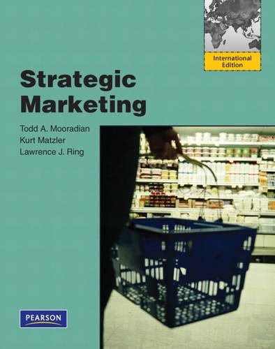 Strategic Marketing: International ed