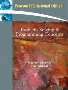 Problem Solving and Programming Concepts: International Version