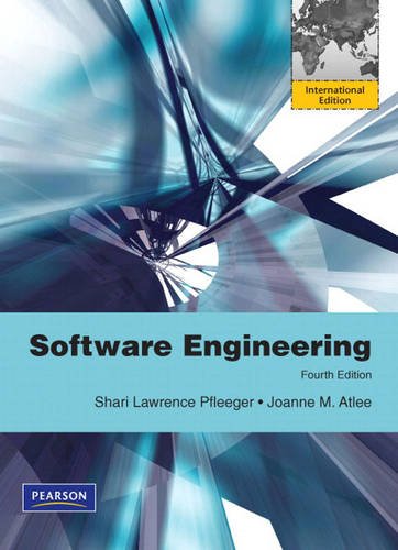 Software Engineering:Theory and Practice: International Edition