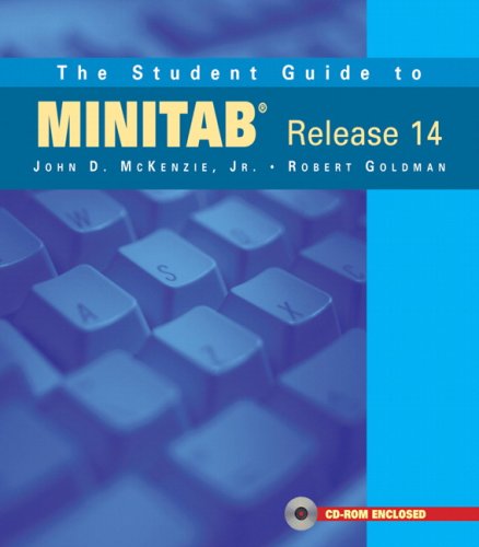 Student Guide to MINITAB Release 14 + MINITAB Student Release 14 Statistical Software (Book + CD), The