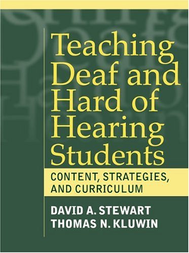 Teaching Children Who are Deaf or Hard of Hearing