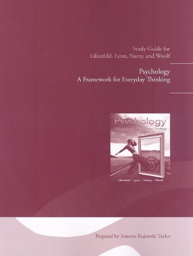 Study Guide for Psychology: A Framework for Everyday Thinking
