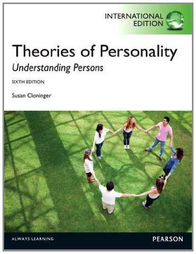 Theories of Personality: Understanding Persons