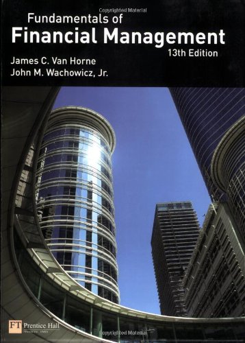 Van Horne:Fundamentals of Financial Management