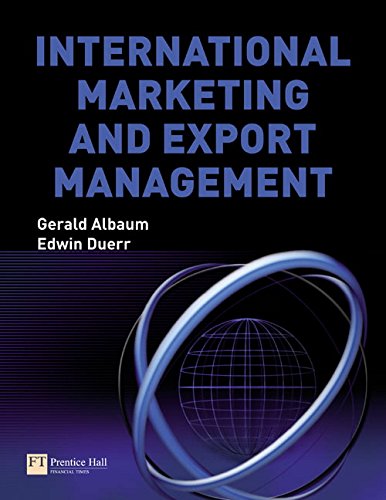International Marketing and Export Management