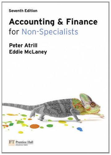 Accounting and Finance for Non-Specialists with MyAccountingLab 7th edition
