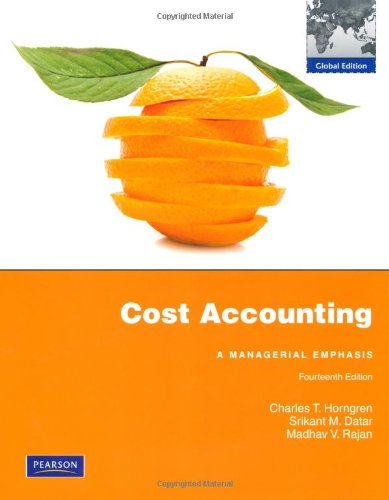 Cost Accounting with MyAccountingLab