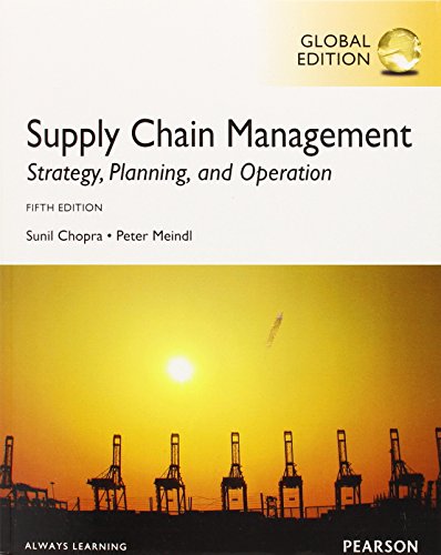 Supply Chain Management: Global Edition